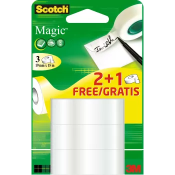 3M Magic mat 15 m transparant 3 stuks