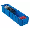 Kleine-onderdelenbox Allit 456540 polypropyleen blauw 91x400x81 mm