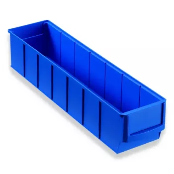 Kleine-onderdelenbox Allit 456540 polypropyleen blauw 91x400x81 mm