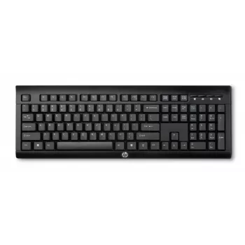 HP K2500 draadloos toetsenbord, full-size (100%), draadloos, RF wireless, zwart