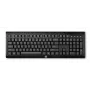 HP K2500 draadloos toetsenbord, full-size (100%), draadloos, RF wireless, zwart