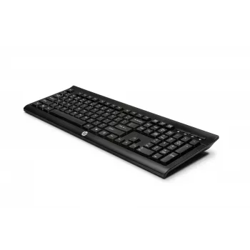 HP K2500 draadloos toetsenbord, full-size (100%), draadloos, RF wireless, zwart