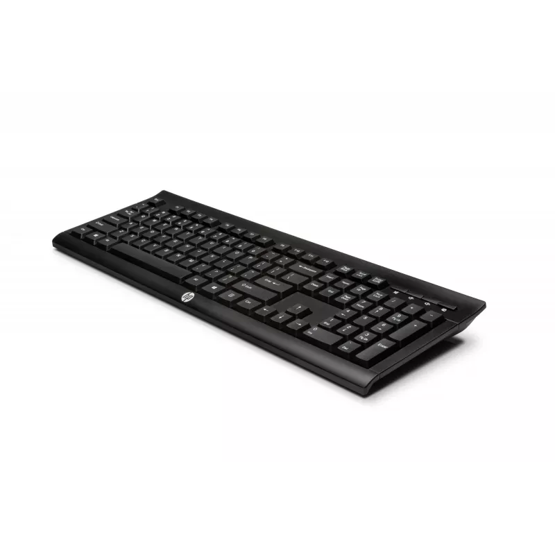 HP K2500 draadloos toetsenbord, full-size (100%), draadloos, RF wireless, zwart