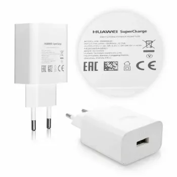 USB-C-oplader HUAWEI HW-050450E00 QuickCharge 5A wit — USB-C-voeding