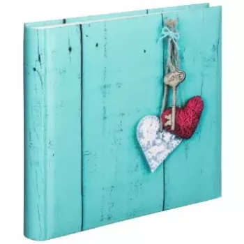 Hama Rustico fotoalbum turquoise 400 vel 10 x 15 cm