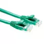 ACT groen 2 meter U/UTP CAT5E patchkabel componentniveau met RJ45-stekkers
