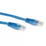 ACT Blauw 7 meter LSZH U/UTP CAT6A patchkabel met RJ45-stekkers
