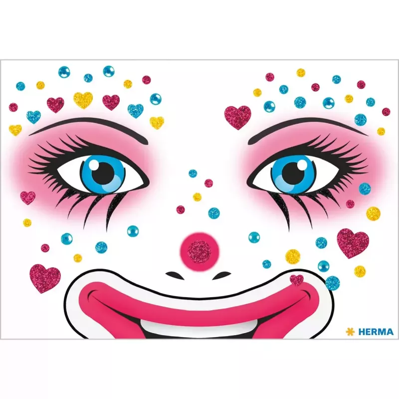 Decosticker HERMA 15428 folie veelkleurig herbruikbaar