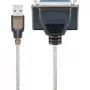 USB-printerkabel Goobay 95433 transparant 1,5 m