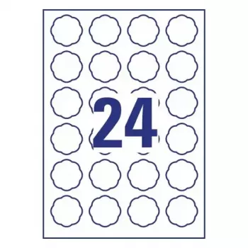 Zelfklevende printeretiketten Avery 5084