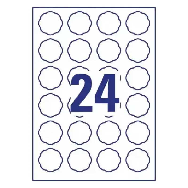 Zelfklevende printeretiketten Avery 5084