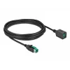 Actieve USB-verlengkabel DeLOCK 85984 12V 5m zwart