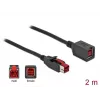 Actieve USB-verlengkabel DeLOCK 85986 24 V 2 m zwart