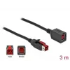 Powered USB verlengkabel DeLOCK 85987 24 V 3 m zwart
