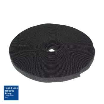 Klittenband ACT klittenband extra sterk 12 mm 25 m