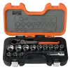 Bahco S140T dopsleutelset, 14 st.