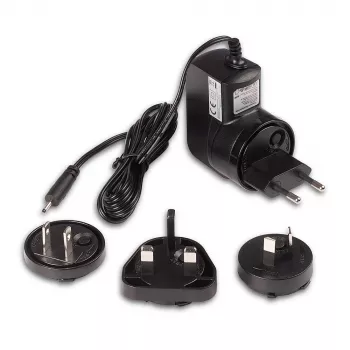 Lindy 5VDC 2A multi-country-voeding, 10 W, 100 - 240 V, 50 - 60 Hz, 0,787%, zwart, 0 - 40 °C