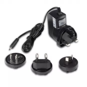 Lindy 5VDC 2A multi-country-voeding, 10 W, 100 - 240 V, 50 - 60 Hz, 0,787%, zwart, 0 - 40 °C