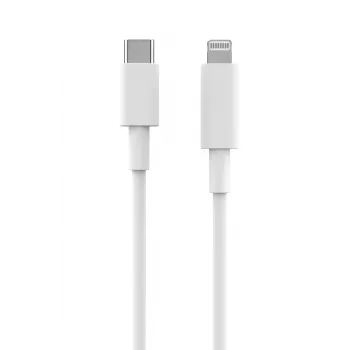 Lightning-kabel 2GO 795848 1m USB-C naar Lightning wit