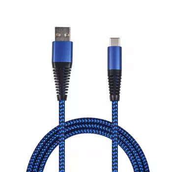 USB-kabel 2GO 795950 1m USB 3.2 Gen 1 USB-B USB-C blauw