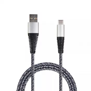 USB-kabel 2GO 795953 USB 3.2 Gen 1 1m USB-B USB-C zilver