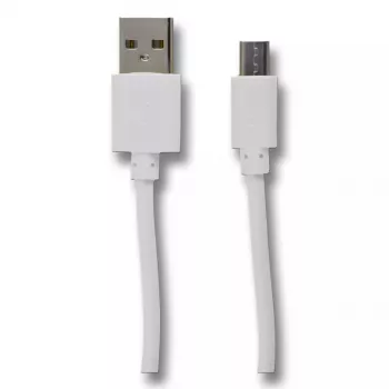 USB-kabel 2GO 795202 1m USB-B Micro-USB-B wit