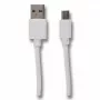 USB-kabel 2GO 795202 1m USB-B Micro-USB-B wit