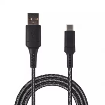 USB-kabel 2GO 795822 1 m USB-B USB-C zwart