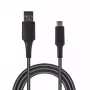 USB-kabel 2GO 795822 1 m USB-B USB-C zwart