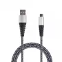 USB-kabel 2GO 795951 1 m USB-B Micro-USB-B zilver