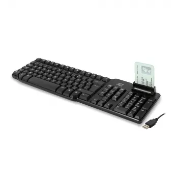 ACT bedrade toetsenbord met smartcardlezer (Azerty/BE-indeling)