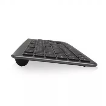 ACT AC5710 draadloos toetsenbord, RF, QWERTY UK International, zwart