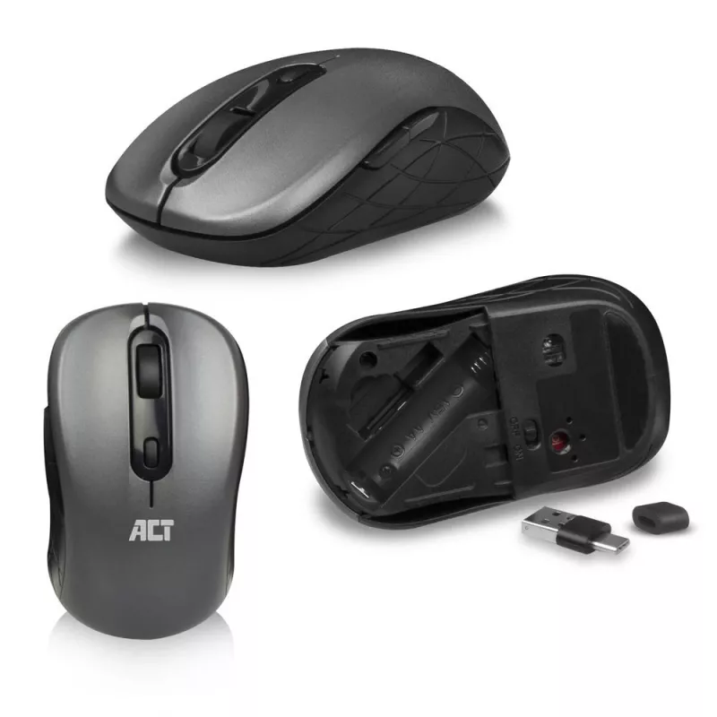 ACT AC5710 draadloos toetsenbord, RF, QWERTY UK International, zwart