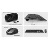 ACT AC5710 draadloos toetsenbord, RF, QWERTY UK International, zwart