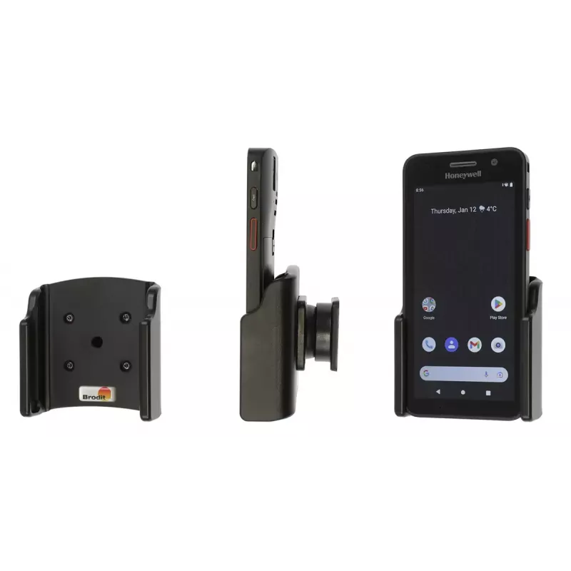 Passieve houder Brodit 711334 mobiele telefoon smartphone zwart