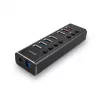 Lindy 4 poorts USB 3.0 hub met 3 Quick Charge 3.0 aansluitingen