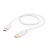 Hama 00201704 USB-kabel USB 2.0 1,5 m USB-C wit