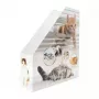 Tijdschriftenverzamelaar HERMA rechtopstaande verzamelaar katten A4 geel
