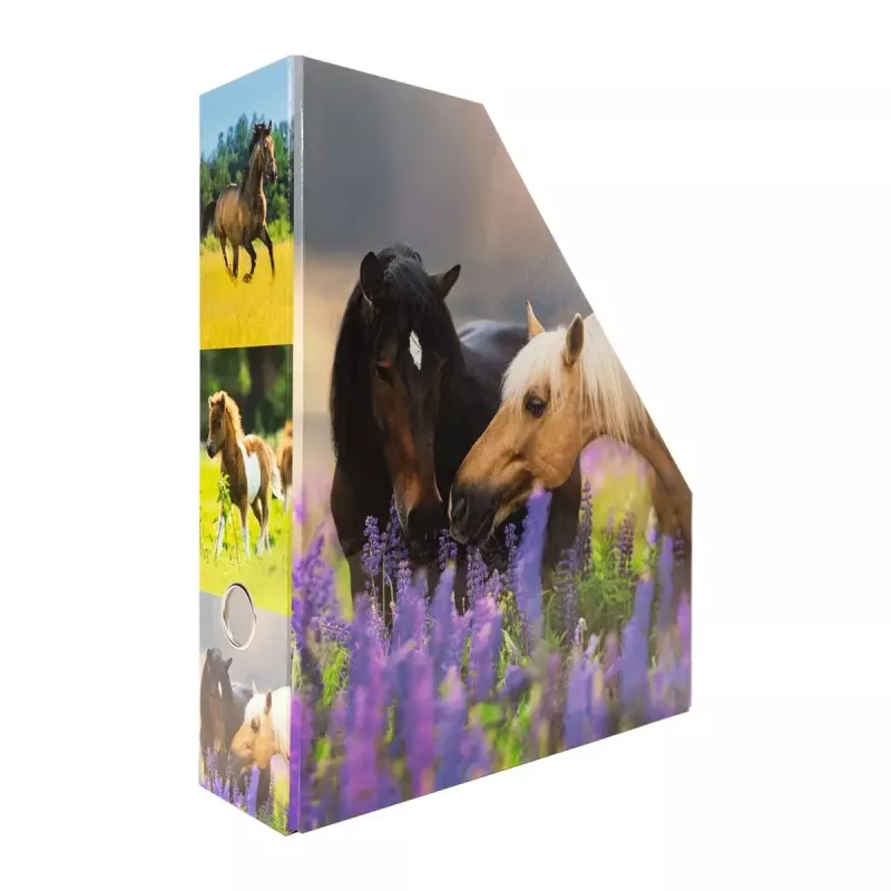 Tijdschriftenhouder Herma A4 Pferdewiese elegant paardenkoppel-design