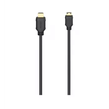 Hama HDMI-kabel 2m Type-A Type-C zwart 18 Gbit/s