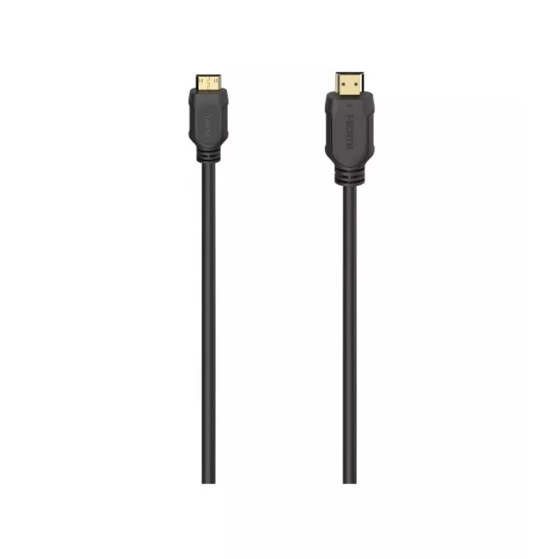 Hama HDMI-kabel 2m Type-A Type-C zwart 18 Gbit/s