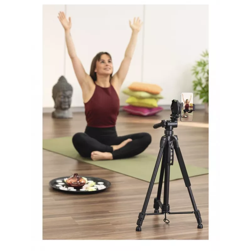 Statief Hama Action Smart 153 3D voor smartphone en digitale camera 3 poten zwart