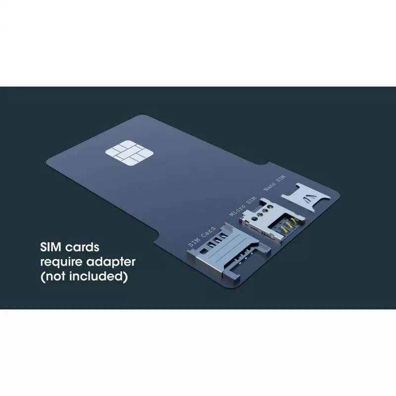 Manhattan USB-C contact-chipkaartlezer met MicroSD-slot, USB Type-C stekker naar contactlezer-interface en microSDXC, ondersteunt Windows, macOS en Linux, leest SIM-kaarten met adapter, kabel 1 m, zwart, drie jaar garantie