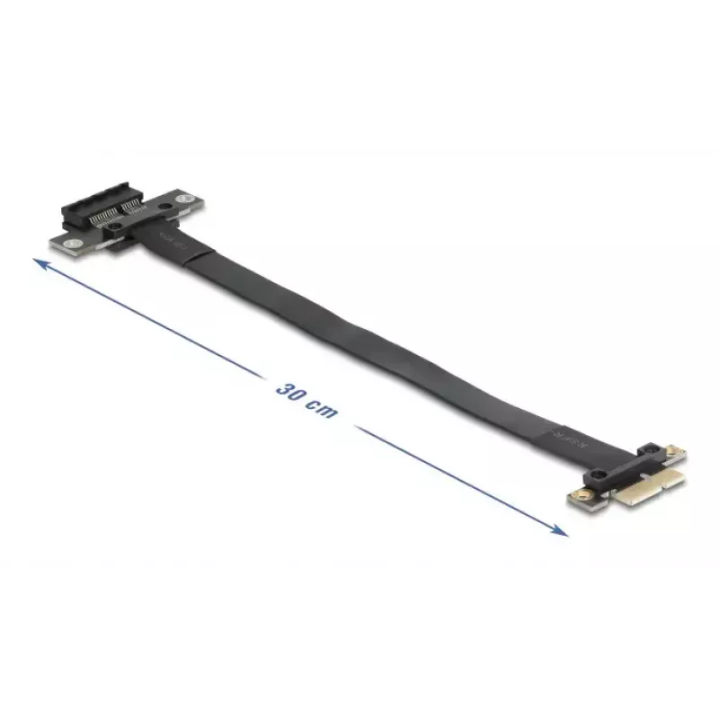 Delock 81297 PCI Express x1 riser-kaart verlengkabel 30 cm