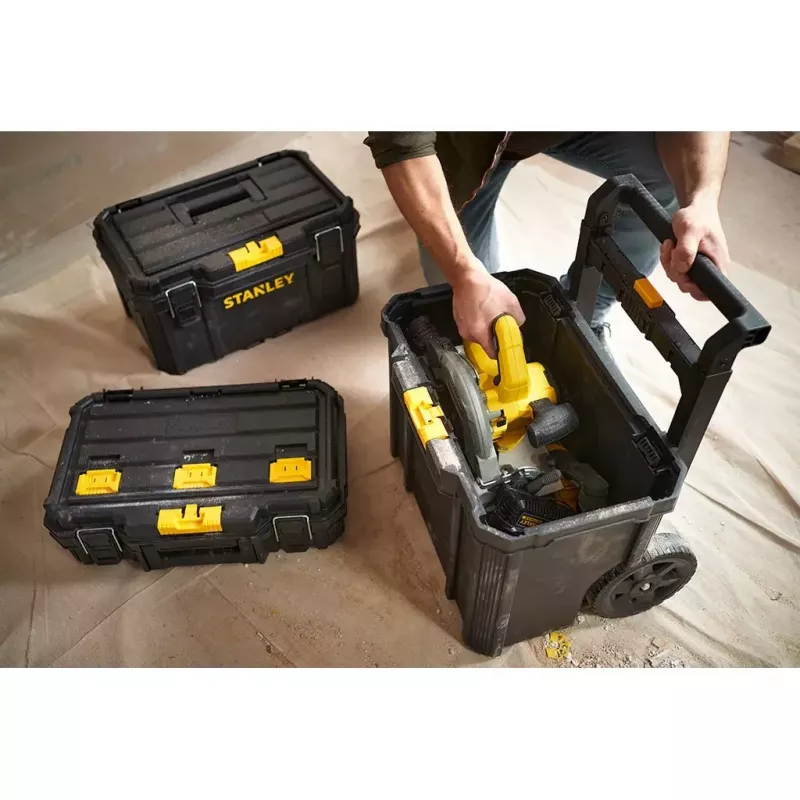 Trolleykoffer Stanley STST83319-1 kunststof zwart geel
