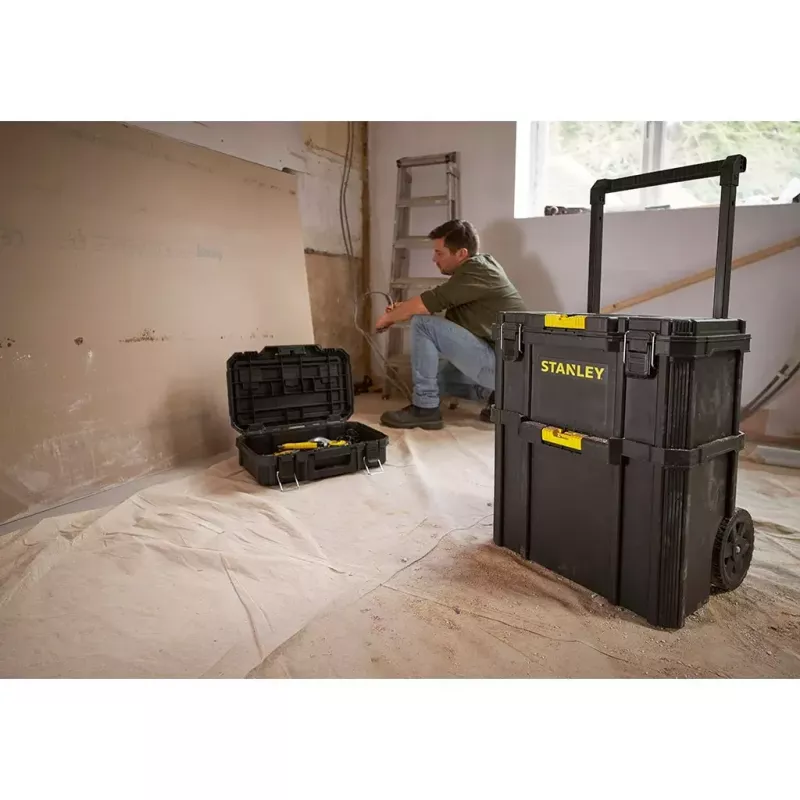 Trolleykoffer Stanley STST83319-1 kunststof zwart geel