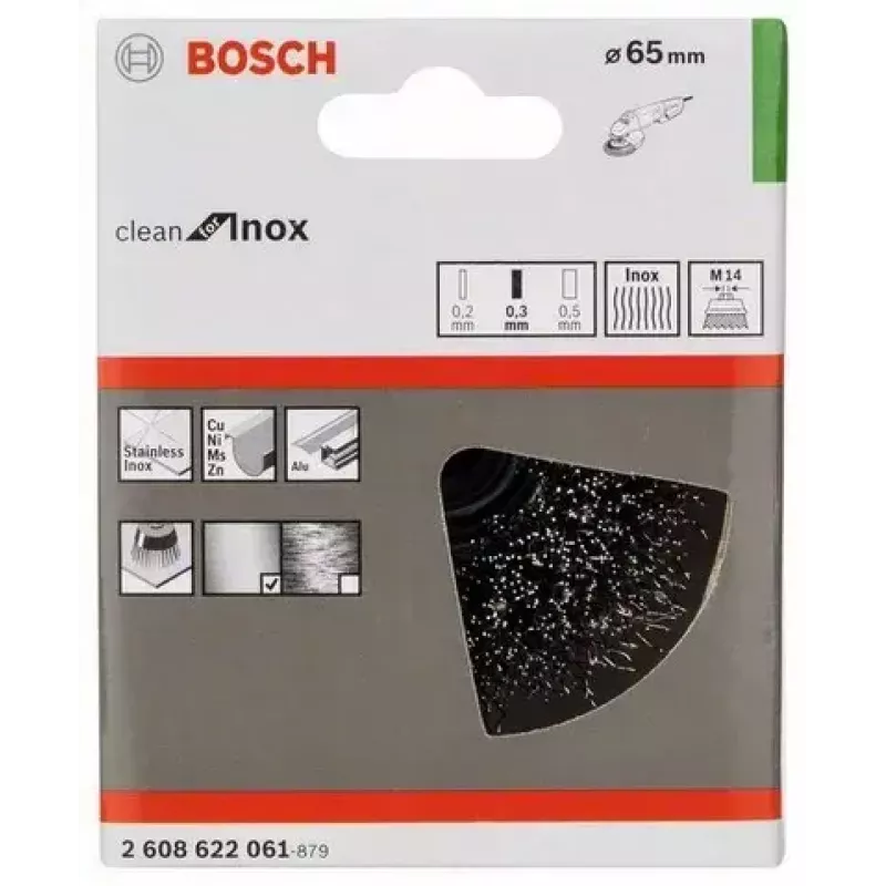 Bosch 2 608 622 061 komborstel, metaal