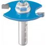 Rondfrees KWB 754020 schachtdiameter 8 mm