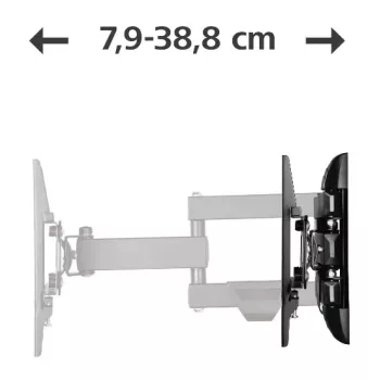Hama 00220840 tv-houder/standaard 121,9 cm (48 inch) zwart