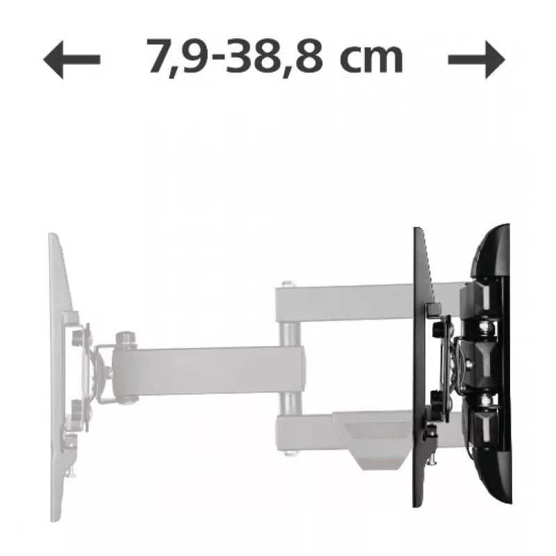 Hama 00220840 tv-houder/standaard 121,9 cm (48 inch) zwart